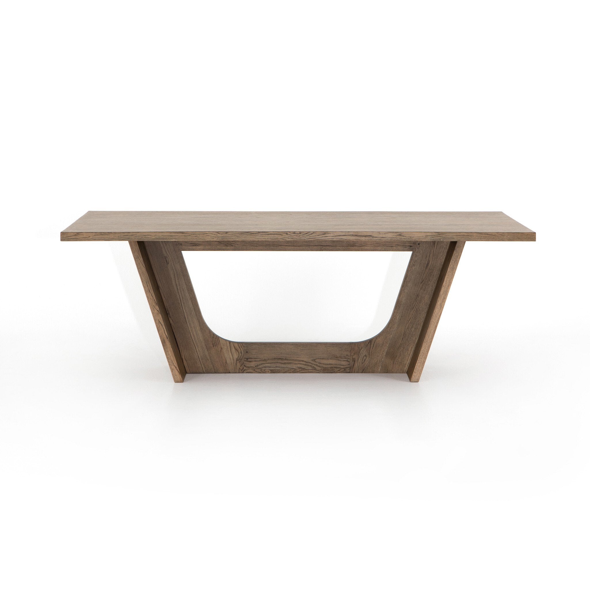 Pryor Dining Table-87" - Smoked Grey