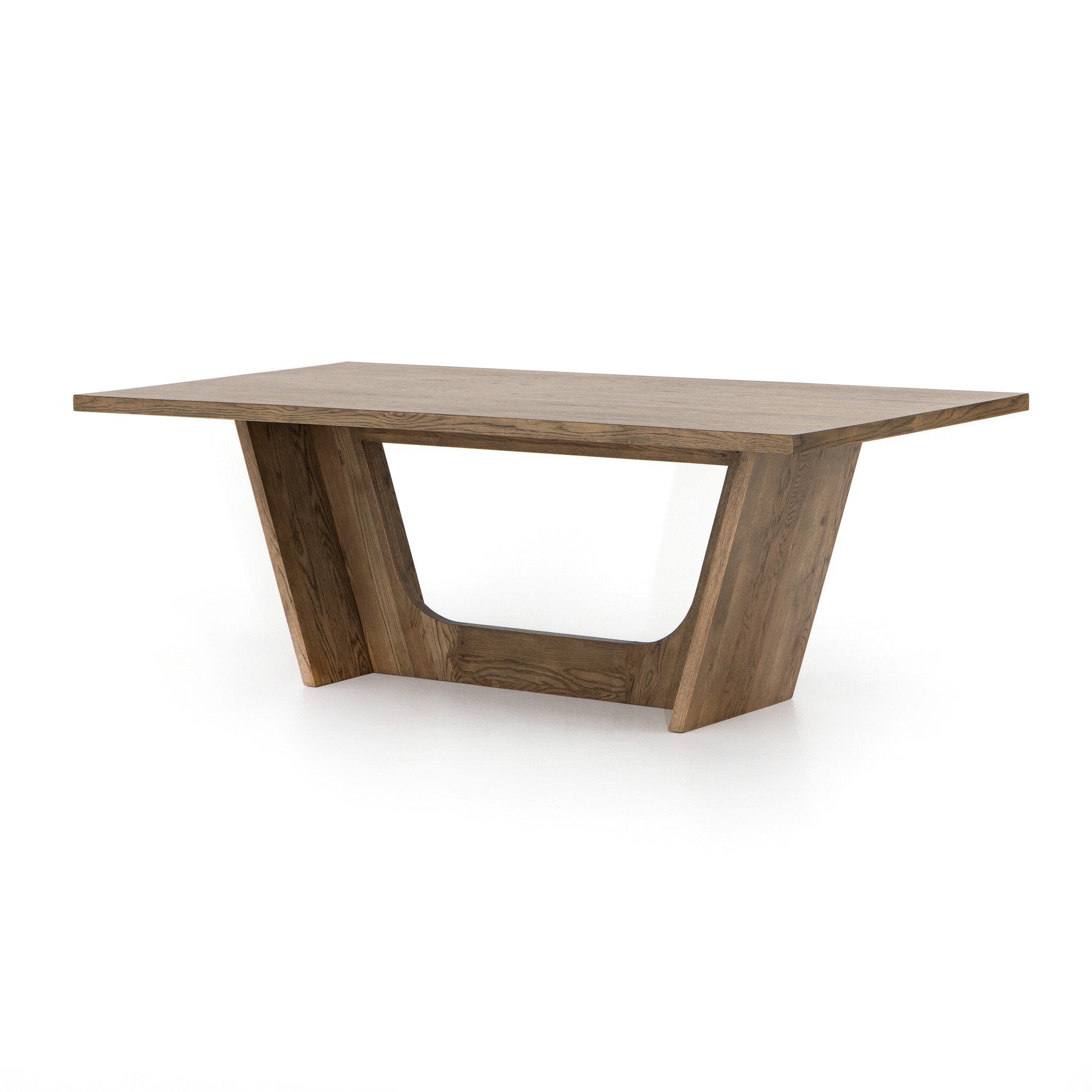 Pryor Dining Table-87" - Smoked Grey