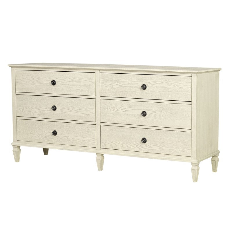 Victoria 6-drawer wood dresser