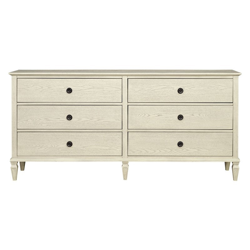 Victoria 6-drawer wood dresser