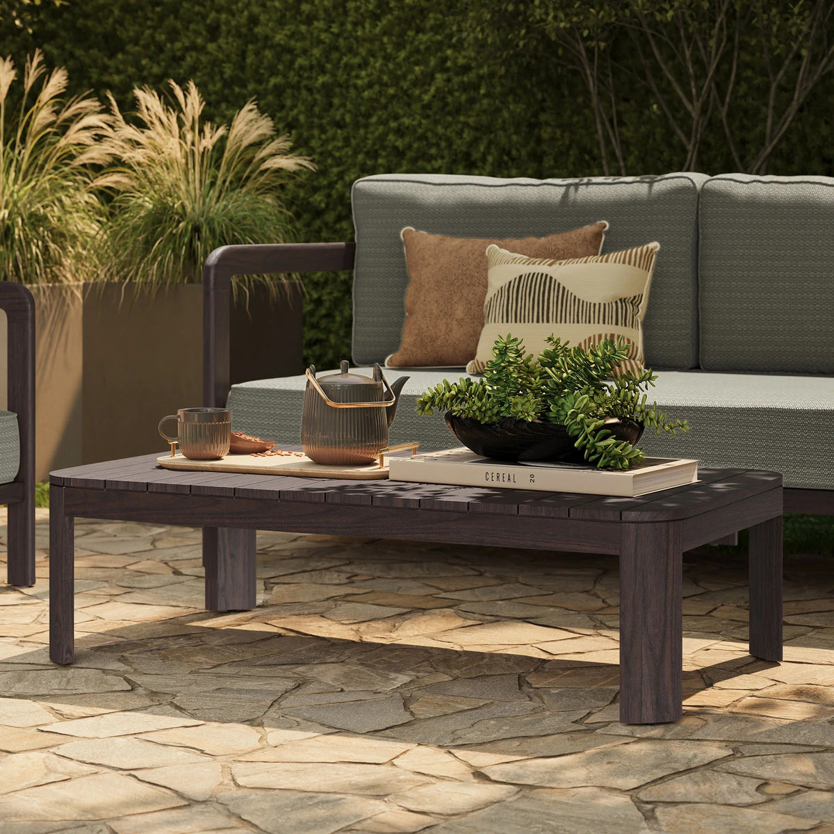 Kona Outdoor Teak Wood Coffee Table