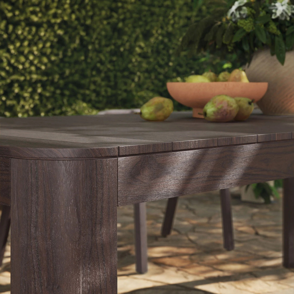 Kona Outdoor Teak Wood Dining Table