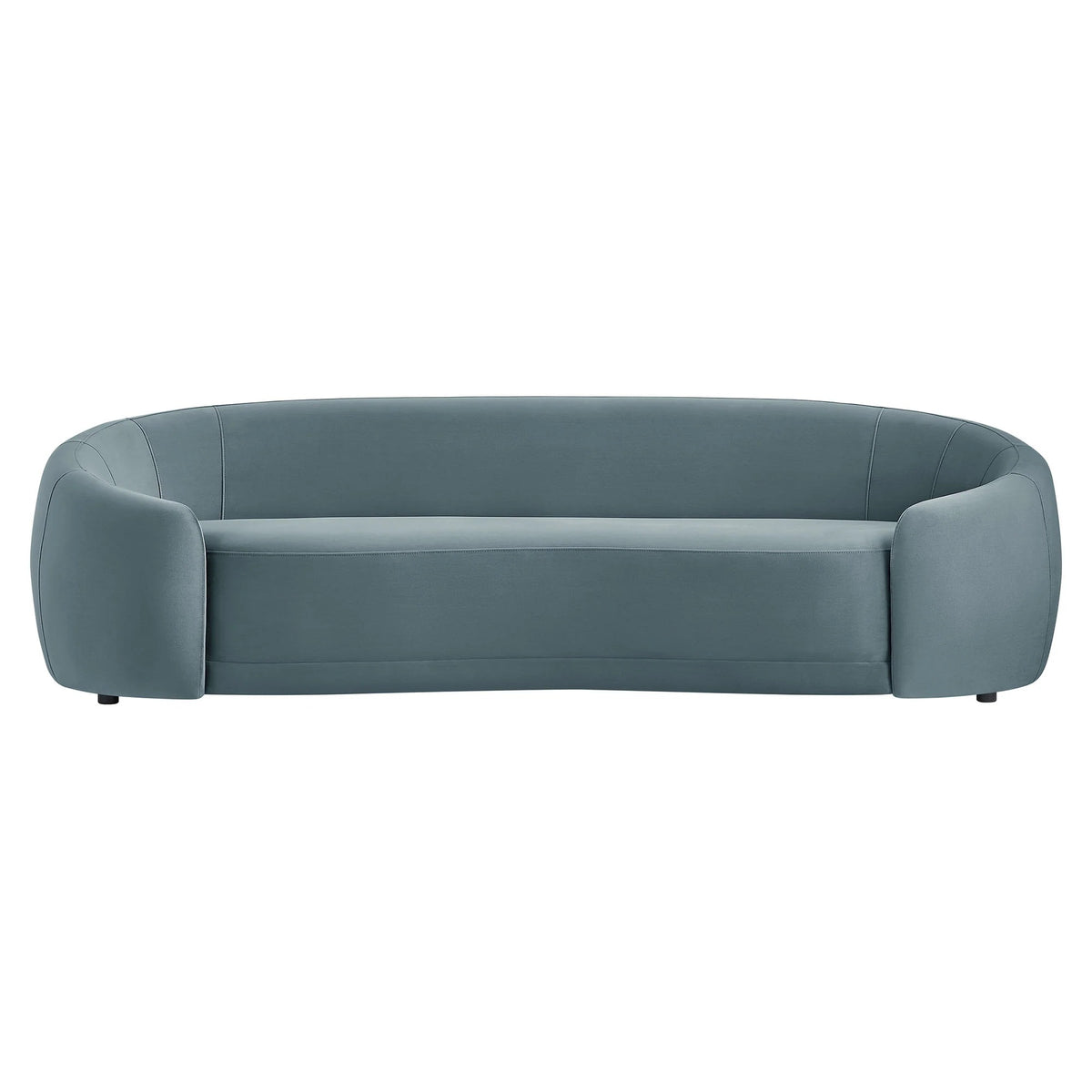 Contessa Curved Performance Velvet Sofa