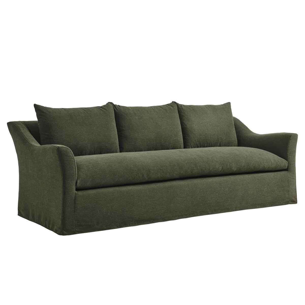 Somerset Slipcovered Linen Blend Sofa