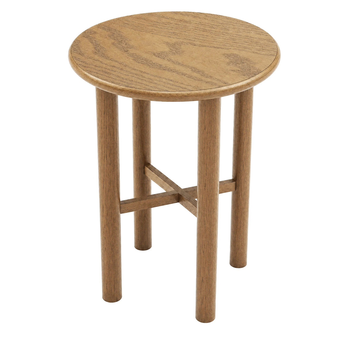 Alvia Oak Wood Bar Table