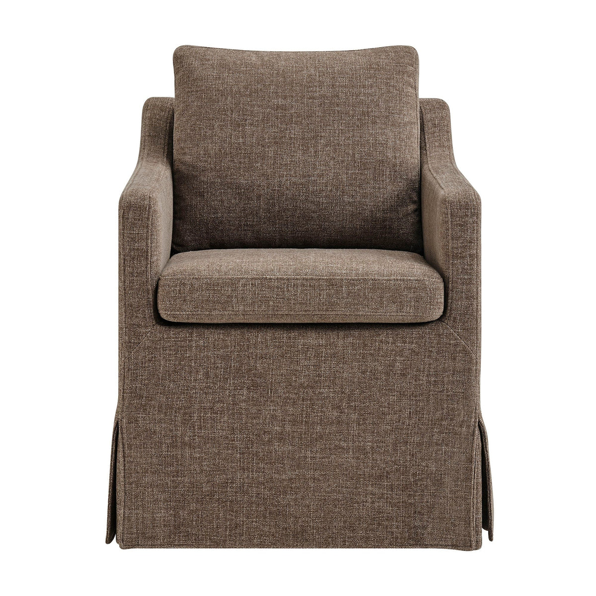 Serene Slipcovered Dining Armchair