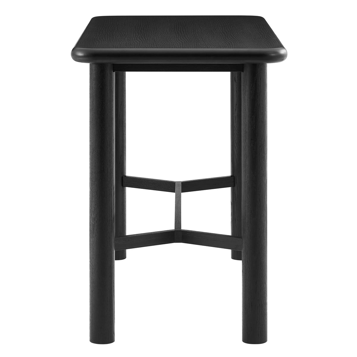 Alvia Oak Wood Bar Table