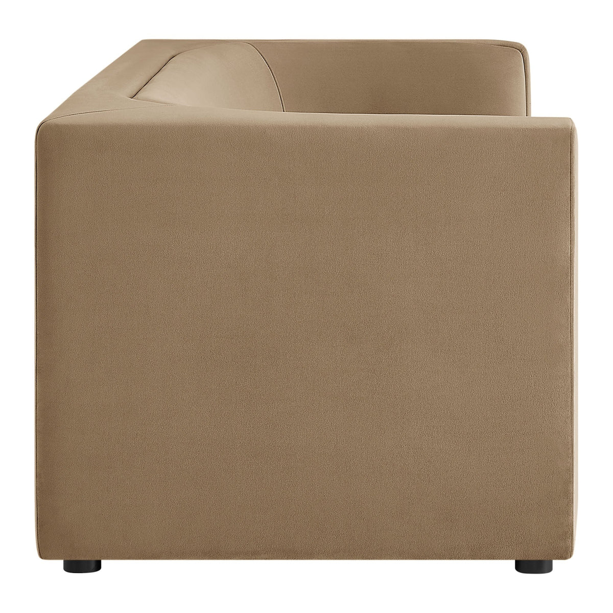 Hilda Curved Back Performance Velvet Sofa