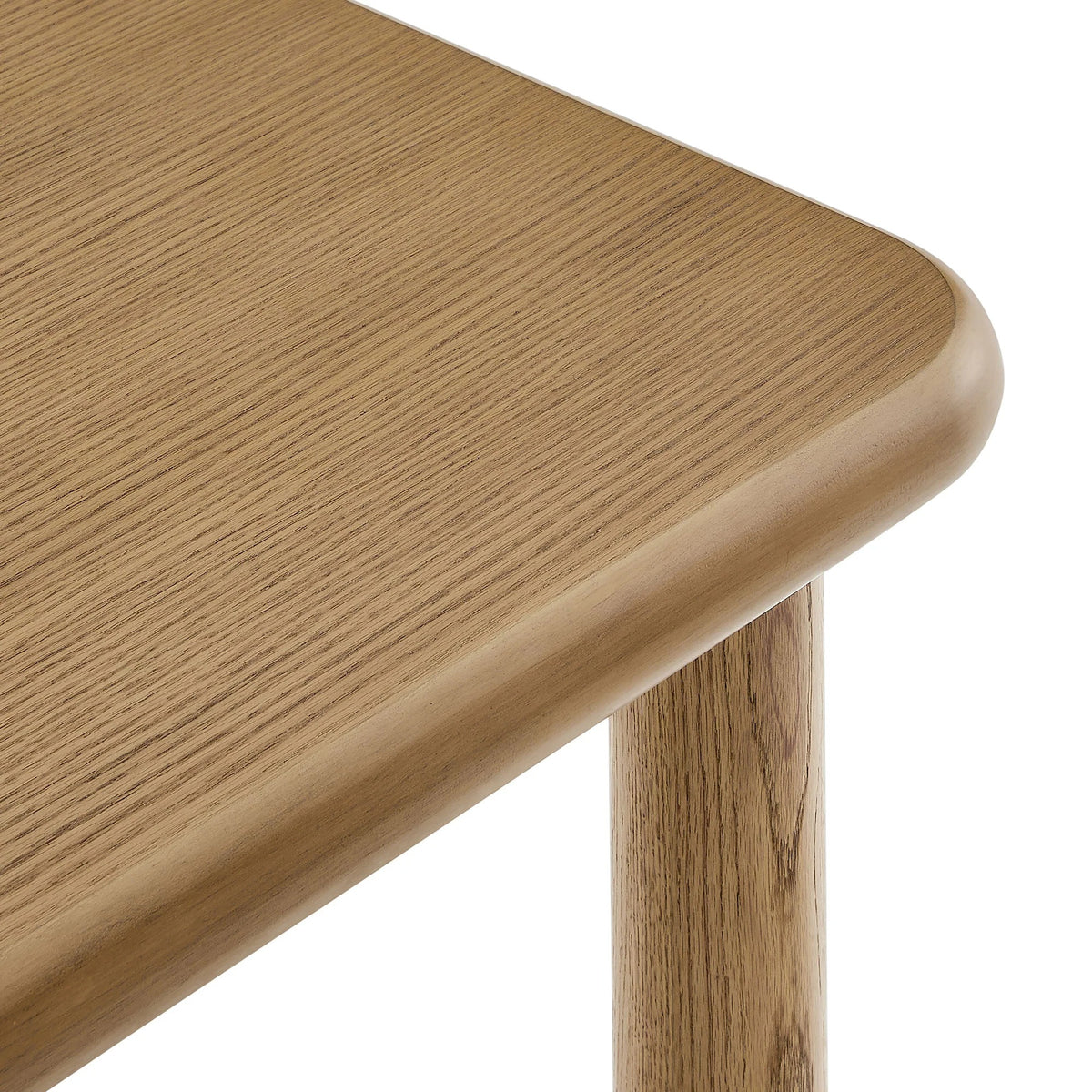 Alvia Oak Wood Bar Table