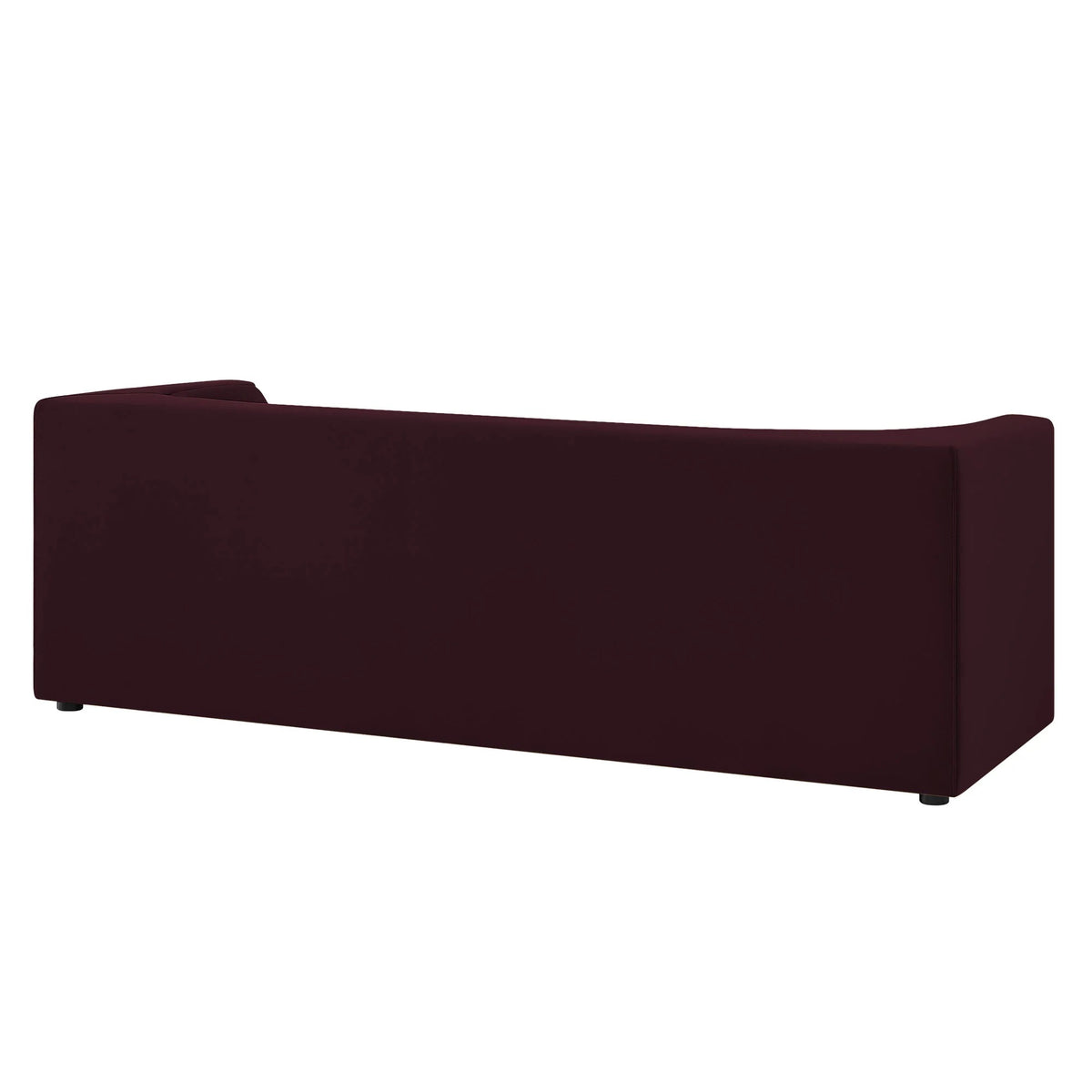 Hilda Curved Back Performance Velvet Sofa