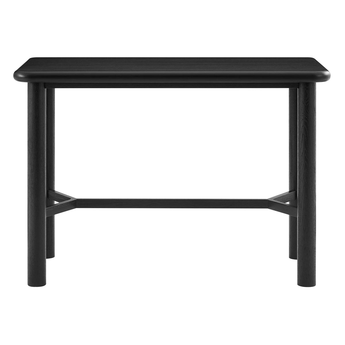 Alvia Oak Wood Bar Table