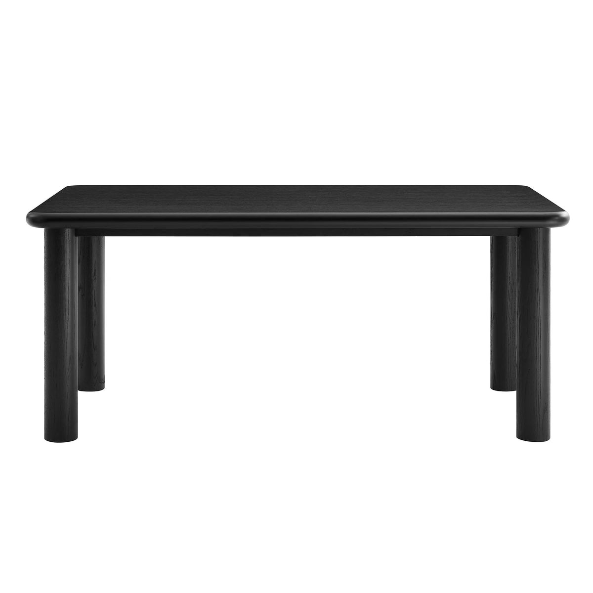 Alvia Rectangular Oak Wood Dining Table