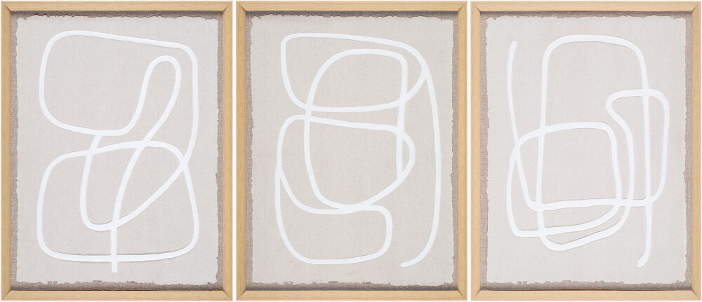 Lines Framed Art
