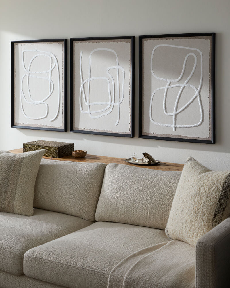 Lines Framed Art