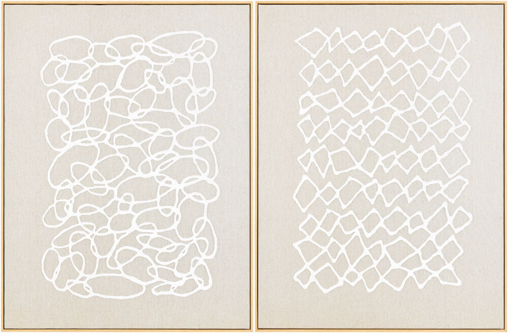Lines Framed Art