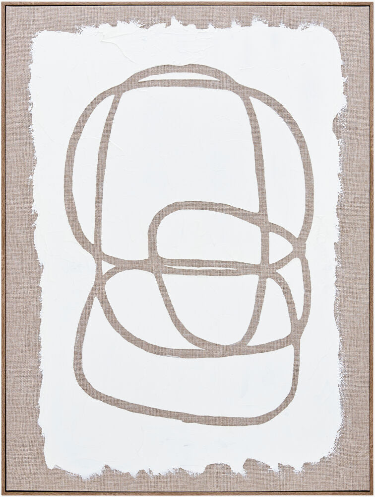 Lines Framed Art